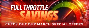 Full Throttle Savings landing page header