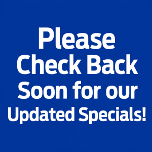 Blue CheckBackSoon